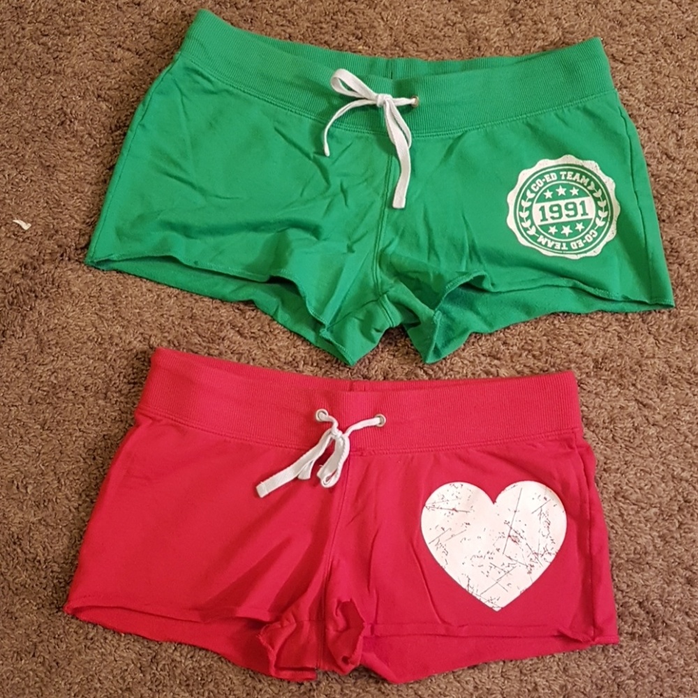 Lot of 2 Athletic Cute SHORTS